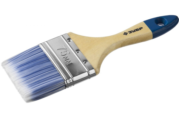 Плоская кисть ЗУБР АКВА-МАСТЕР 4-01007-075