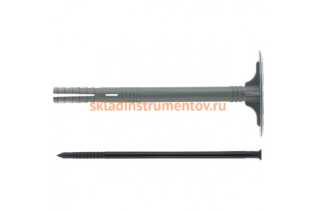 Дюбель Гриб для крепления утеплителя СИБРТЕХ 80 мм 500 шт 46041