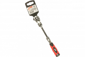 Шарнирный ключ-трещотка 1/4", 72 зуб, 175-225мм JTC-5028