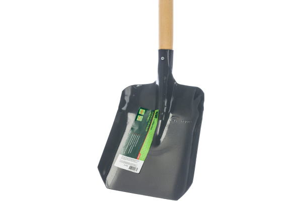 Совковая лопата, лакированный черенок СИБРТЕХ 61459