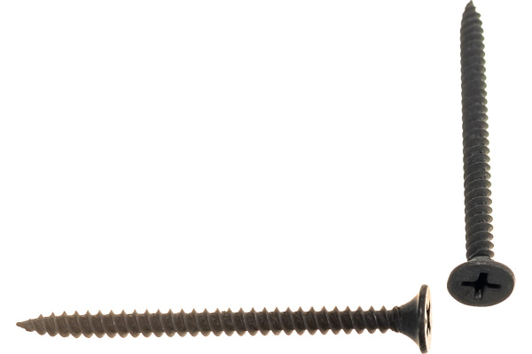 Фосфатированный саморез с мелкой резьбой Зубр по дереву/металлу, PH2, 3,5 x 51 мм, 200 шт 300011-35-051