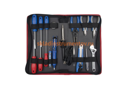 Набор инструментов электрика, 17 предметов KING TONY 90217PQ01