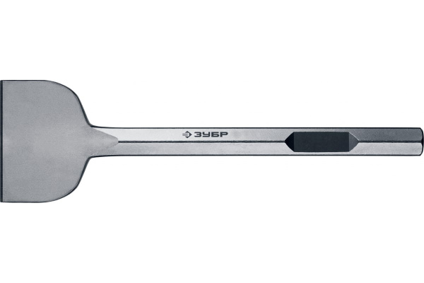 Зубило лопаточное БУРАН, 125х400 мм, HEX 28 Зубр 29372-125-400