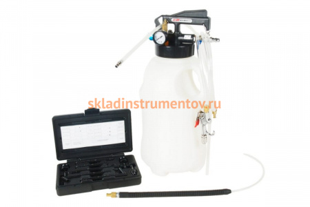 Приспособление для перекачивания масла и технических жидкостей с пневматическим приводом 10л JTC 4252