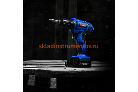Аккумуляторная дрель-шуруповерт РОКОТ ДША-14в 691-014