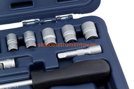 Набор инструментов Станкоимпорт на 1/4" 22 предмета CS-2022PMQ