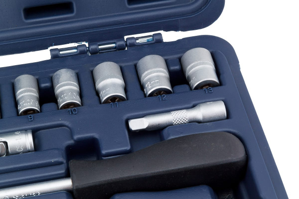 Набор инструментов Станкоимпорт на 1/4" 22 предмета CS-2022PMQ