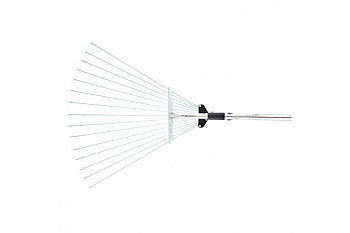 Веерные грабли с алюминиевым черенком, 15 зубьев, 1600 мм PALISAD 61756