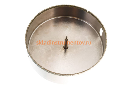 Коронка алмазная с центрирующим сверлом по керамике и кафелю 130 мм TRIO-DIAMOND 400130