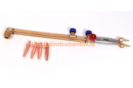 Резак (ацетиленовый, вентильный до 200 мм, L=535 мм ANM № 1,2,2,3) REDIUS Р2А-31