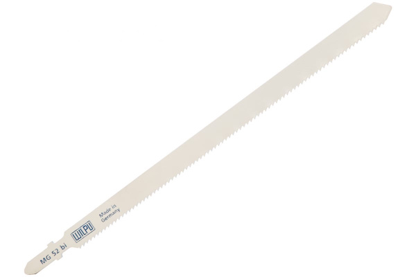 Пилка по металлу MG 52 bi (5 шт; 180х9.8х1 мм; 155 мм; 12 TPI; BiM) WILPU 267500005