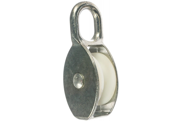 Одинарный блок ЗУБР, 9x40мм, 1 шт, нейлоновый шкив, 304586-40