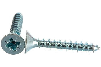 Саморезы ЗУБР СУ-Б универсальные, 40 x 6,0 мм, 180шт, белый цинк, 4-300371-60-040