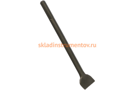 Зубр Зубило ЗУБР "ЭКСПЕРТ" плоское изогнутое для перфораторов SDS-Мах, 50х300мм 29383-50-300