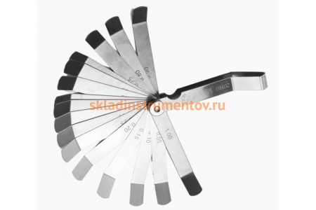 Набор щупов Sata 0.05-1.00мм, 16пр. 09402