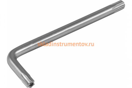 Торцевой ключ Thorvik TTKS25 T-TORX короткий с центрированным штифтом, T25H 53144