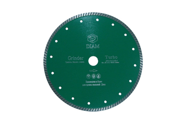 Диск алмазный Турбо Grinder по граниту (230х22.2 мм) DIAM 000107