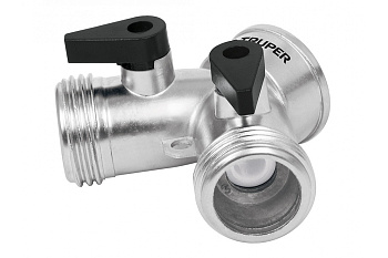 Алюминиевый У-образный коннектор с выключателем Truper AD-2 10372