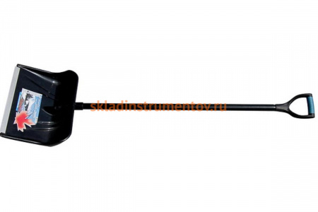 Снеговая лопата Квебек с черенком Центроинструмент 0807-Ч