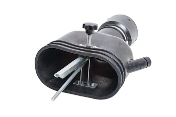 Резиновая овальная насадка с внутренней фиксацией на шланг D=100мм NORDBERG AN100DP