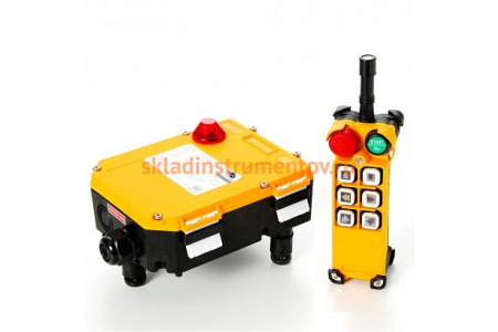 Комплект радиоуправления TOR F24-6D 380 В, 6-кноп , двухскоростной 1001321