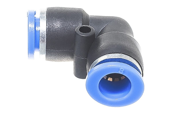 Фитинг угловой для пластиковых трубок (8 мм) ROCKFORCE RF-SPV08