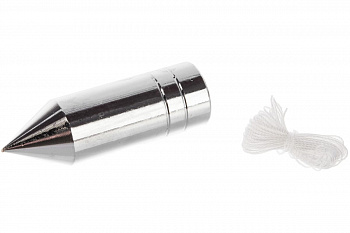 Цилиндрический отвес (600 г, шнур 5 м) MATRIX 84893