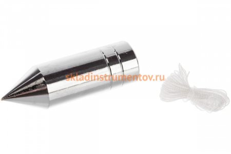 Цилиндрический отвес (600 г, шнур 5 м) MATRIX 84893