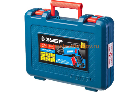 Отвертка Зубр Трансформер-М ЗО-7.2-Ли КН