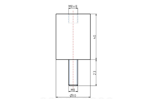 Резинометаллический буфер KIPP K0568.03004055