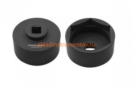 Торцевая головка для демонтажа крышки шкворня передней подвески грузовых автомобилей VOLVO FH12 3/4 DR Jonnesway AN040213 49631