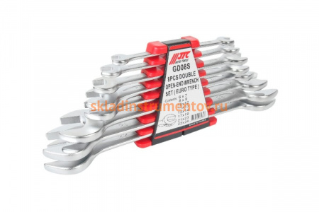 Набор рожковых ключей 6-24мм в кейсе 8шт JTC-GD08S