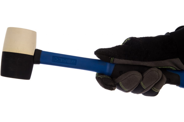 Резиновая черно-белая киянка Зубр ПРОФЕССИОНАЛ 20532-230