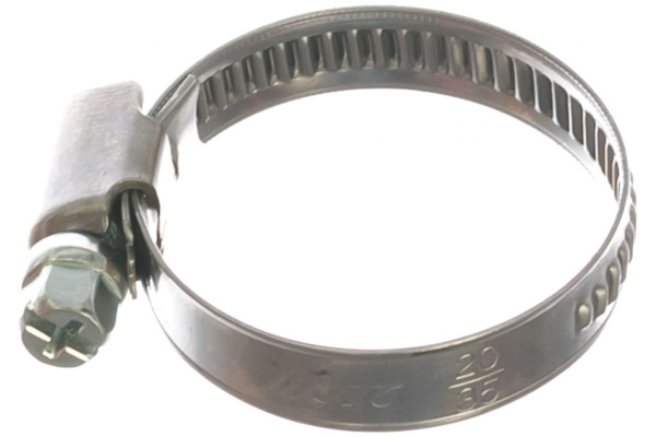 Ленточный червячный хомут 020-035мм JTC-ZN35