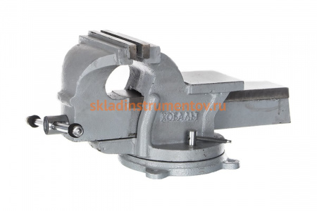 Стальные поворотные слесарные тиски КОБАЛЬТ 248-986