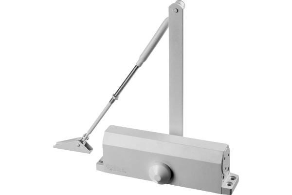 Дверной доводчик ЗУБР ПРОФЕССИОНАЛ для дверей массой до 100 кг, цвет белый 37911-100