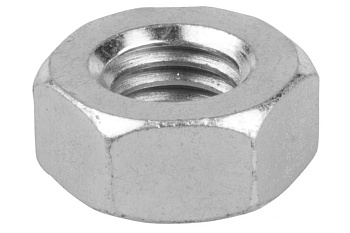 Шестигранная гайка Зубр МАСТЕР ГОСТ 5927-70 класс прочности 6 оцинкованная M4 5кг (примерно 7255 шт.) 303550-04