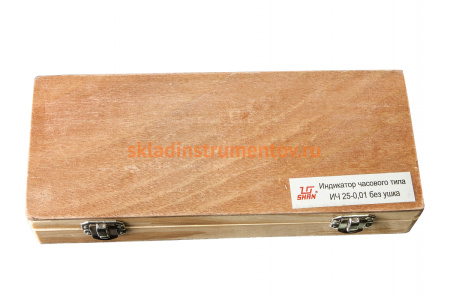 Индикатор часового типа без ушка 0-25 0.01 SHAN 123778