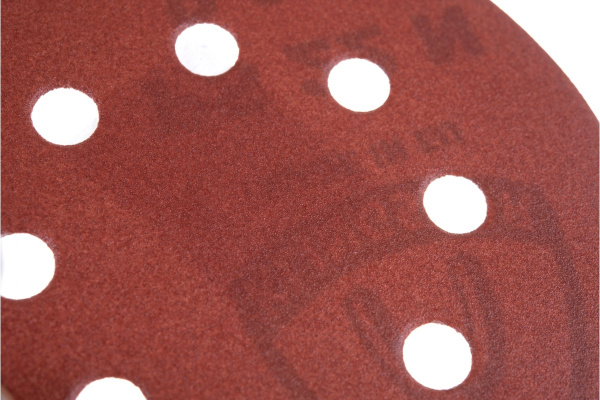 Круг шлифовальный на липучке для обработки древесины и металла (125 мм; Р240; 8 отверстий) KLINGSPOR 92753