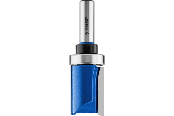 Фреза пазовая прямая с верхним подшипником ПРОФЕССИОНАЛ (28.6х38х90 мм; хвостовик 12 мм) Зубр 28756-28.6-38-12