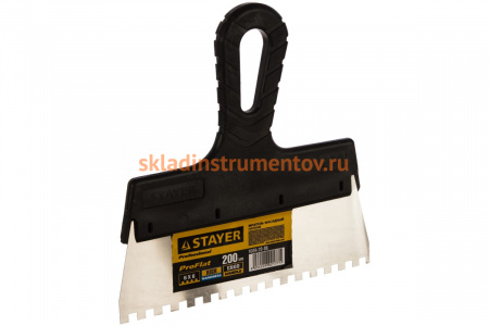 Зубчатый шпатель STAYER 1009-20-06