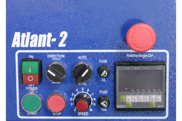Вращатель Атлант-2 макс. вес детали 200кг, с патроном, педалью Foxweld 1923