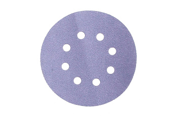 Круг шлифовальный Q.SILVER (100 шт; 125 мм; 8 отв; P80) MIRKA 3661609980