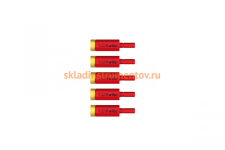 Набор ограничителей момента 5 ед SB Wiha easyTorque Adapter electric 41479