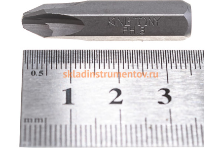 Вставка бита торцевая 5/16", Phillips, PH3, L = 36 мм KING TONY 183603P