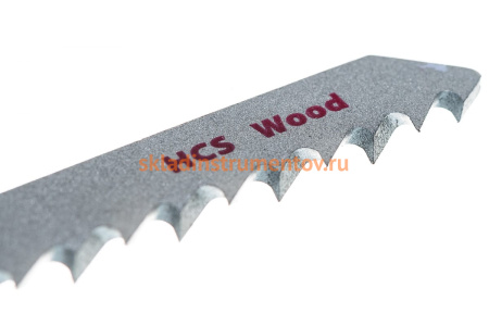 Полотна для электролобзика  по дереву, 3 шт., 155 мм, шаг 4 мм MATRIX 78223