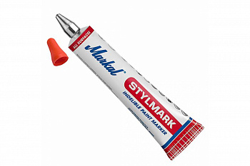 Маркер краска в металлической тубе Markal Stylmark, 3,0 мм, оранжевый 96656