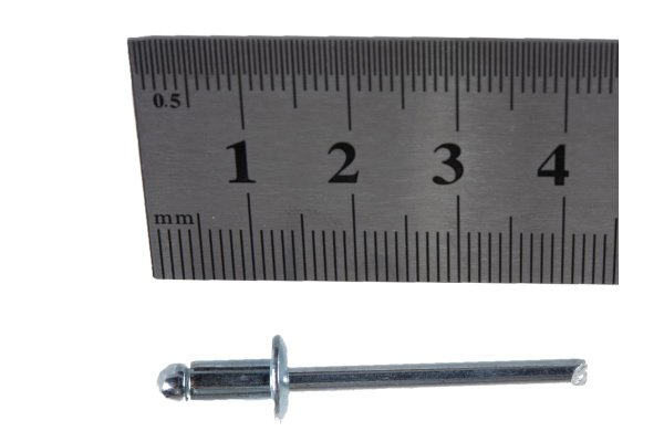 Заклепка вытяжная открытая сталь/сталь St/St (50 шт; 4.8x8 мм; Борт: Стандарт) MESSER 114014808-50