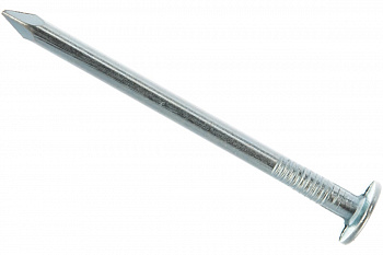 Гвозди ЗУБР с большой потайной головкой, оцинкованные, 50 х 3.0 мм, 5 кг, (примерно 1540 шт.) 305090-30-050