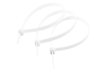 Нейлоновые хомуты Зубр белые, 4.5x200 мм, 100 шт. 309010-45-200